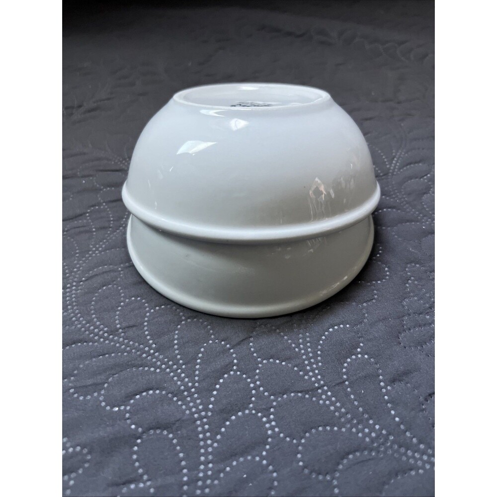 Buffalo Bright White Soup Cereal Rice Bowls Bowl B-16 6" Set Of 2 Dinnerware